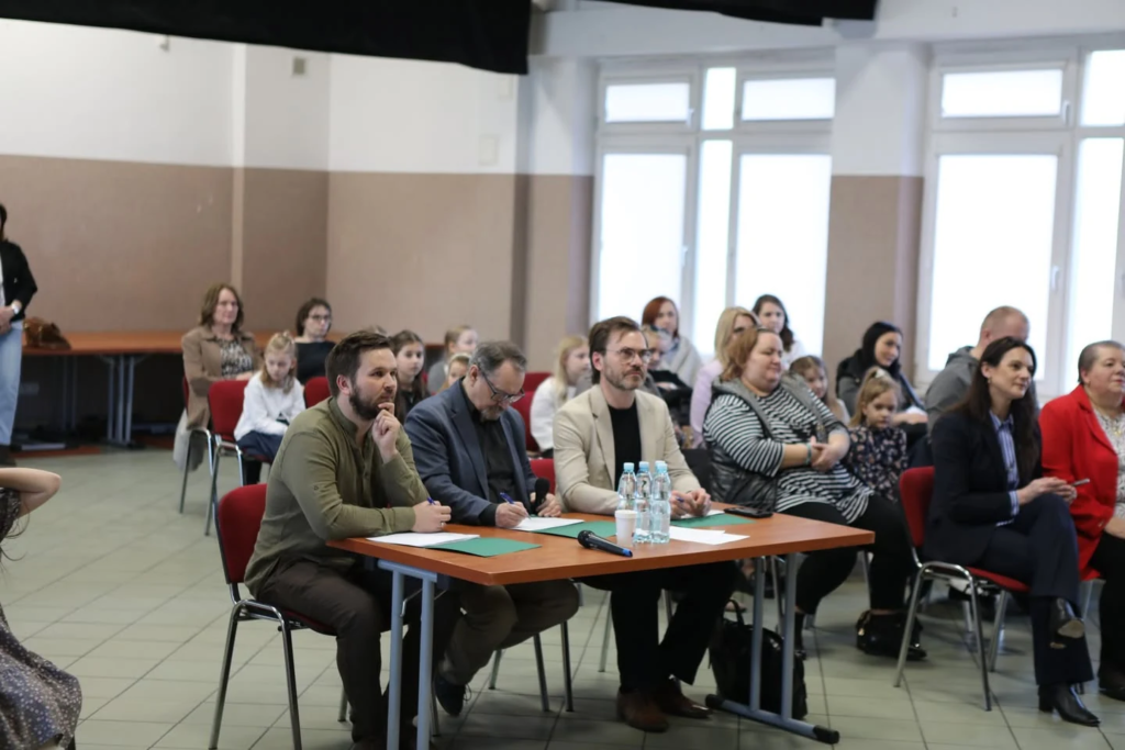 Jury gminnego konkursu recytatorskiego