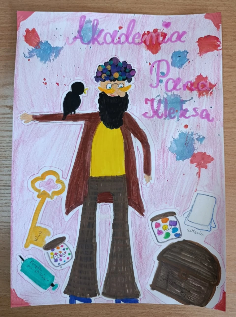 Ilustracja do utworu Tańcowała igła z nitką
