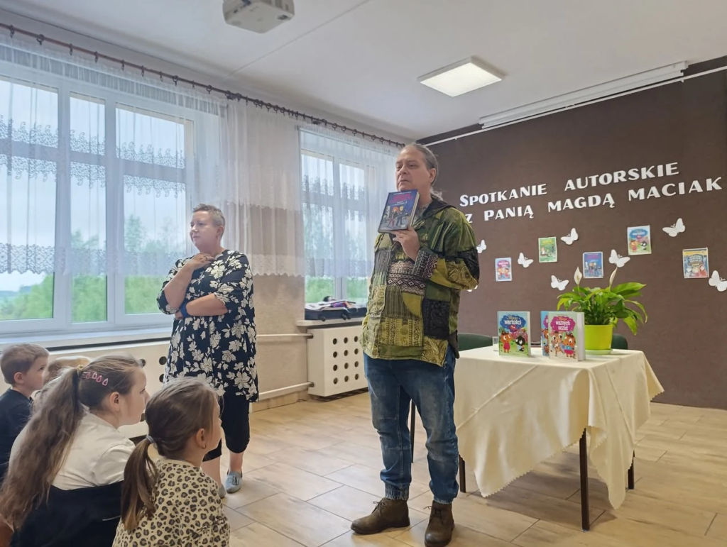 Magda i Artur Maciak prezentują książki