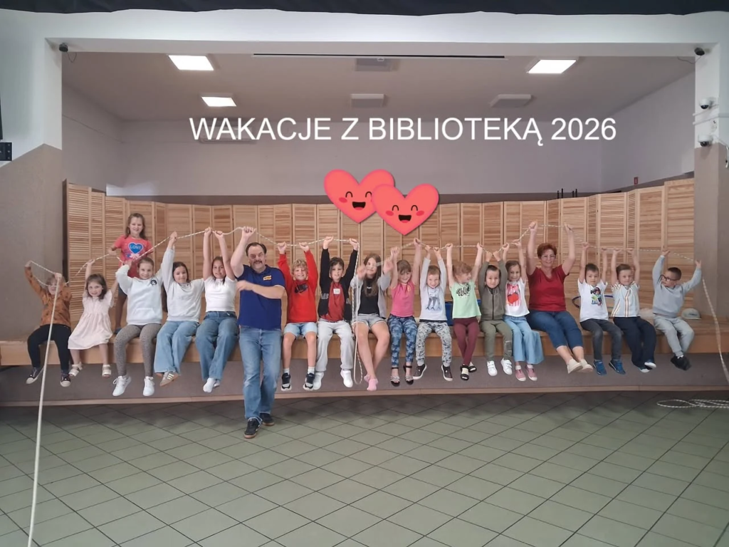 Uczestnicy Wakacji z Biblioteką 2026